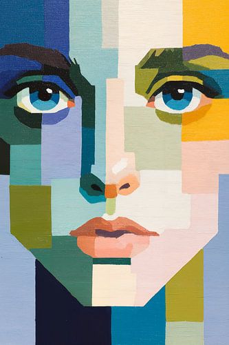 Artistic Face by Harry Hadders Design