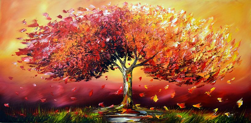 Tree of Life van Gena Theheartofart