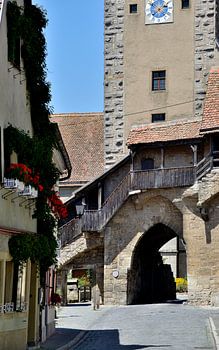 Rothenburg ob der Tauber, Stadtmauer, Stadttor