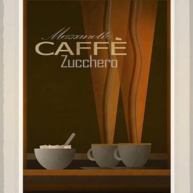 Caffe Zucchero Mezzanotte - Art Deco by Joost Hogervorst