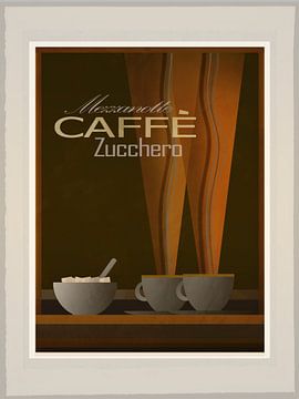 Caffe Zucchero Mezzanotte - Art Deco van Joost Hogervorst