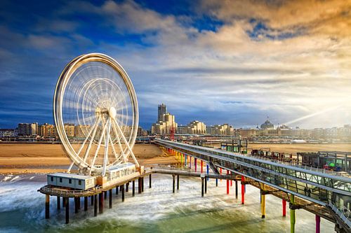 reuzenrad op de Pier van Scheveningen