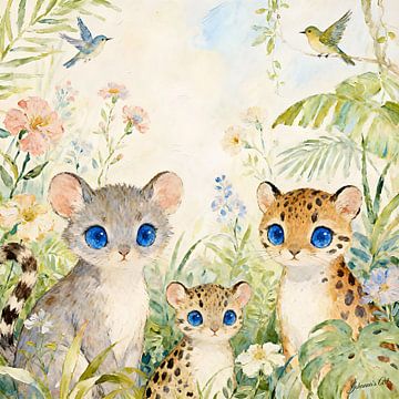 Traumwiese – Blumenmärchenfreunde von Johannas Art Creations