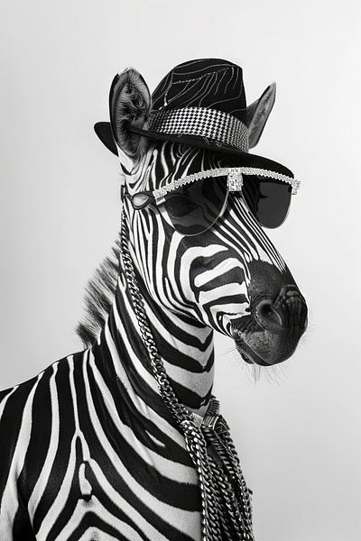 Zebra von Poster Art Shop