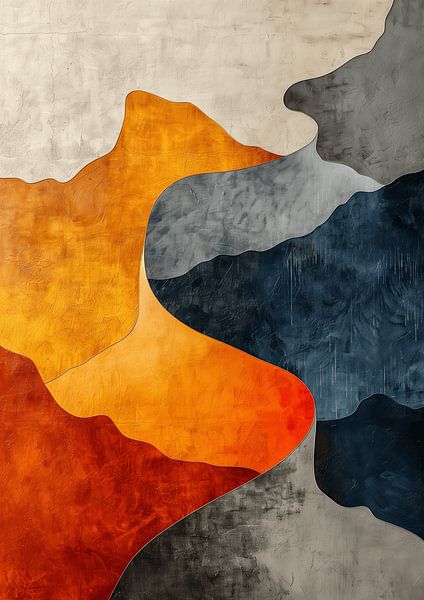 Sunset in the mountains - Landscapes 1.1 by Ralf van de Sand