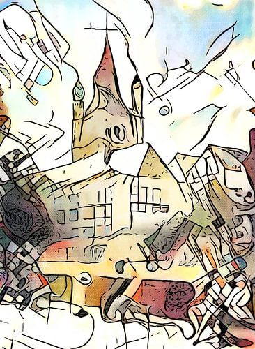 Keulen, uitzicht op de oude stad