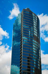 Wolken Reflexion in einem Hochhaus, Brisbane