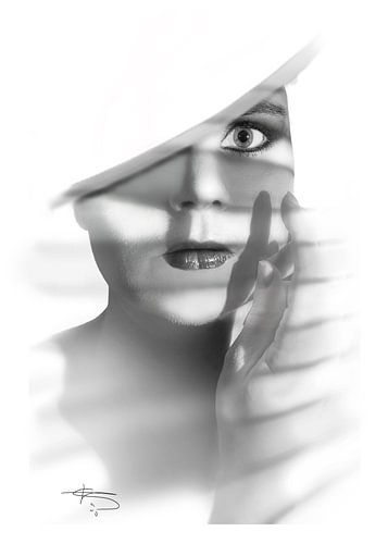 Diva plays with shadows