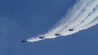 Four in a row, Blue Angels in action! by Jaap van den Berg thumbnail