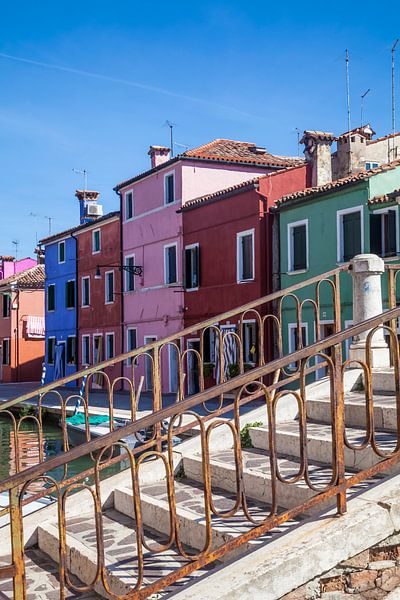 BURANO Kleurrijk visserseiland  van Melanie Viola