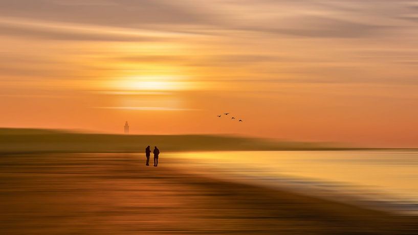 Sunset in Ouddorp by MadebyPeet