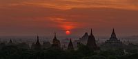 Nyaung-U Township: Zonsopkomst in Old Bagan