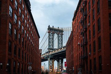 Manhattan Bridge DUMBO Brooklyn New York City van Bram van den Broek