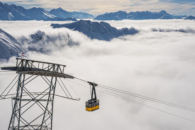 Nostalgie - de oude Nebelhorn spoorweg van Walter G. Allgöwer