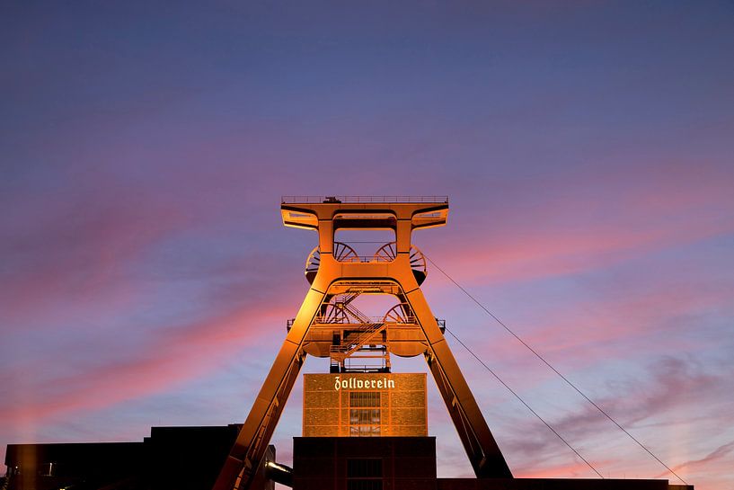Zollverein kolenmijn van Peter Schickert