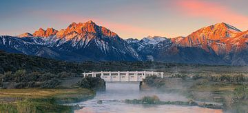 Sonnenaufgang Sierra Nevada, Kalifornien von Henk Meijer Photography