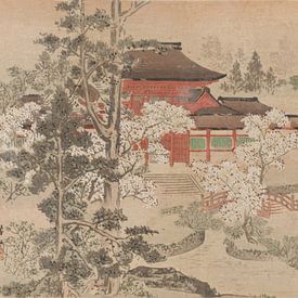 Motief uit Yōfu gajō (Fotoalbum van de vreedzame hoofdstad) van Peter Balan