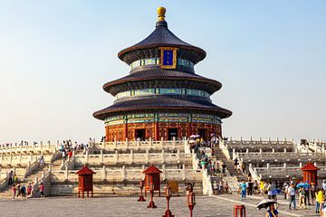 De Tempel van de Hemel in Beijing van Roland Brack