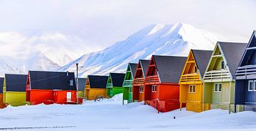 kleurrijke huisjes van Marieke Funke