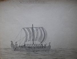 Das Wikinger-Langschiff – Nordische Legenden als Kindheitserinnerung von Maik Weidemann