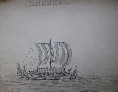 Le drakkar viking – Les légendes nordiques, souvenirs d’enfance