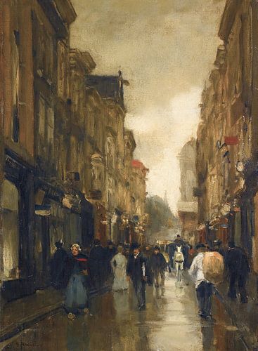 Figuren in de Spuistraat, Den Haag, Floris Arntzenius