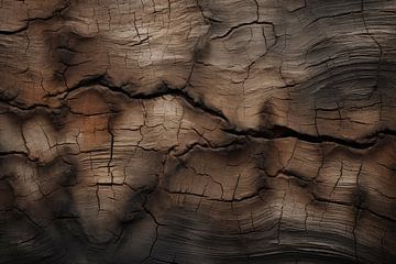 Het ruwe, verweerde oppervlak van het boomstamkunstontwerp van Animaflora PicsStock
