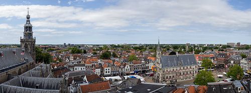 Gouda 750 years from above