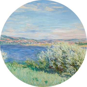 De oevers van de Seine bij Vétheuil, Claude Monet