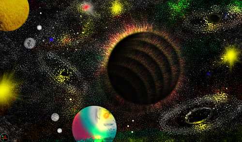 Universe, Andromeda Galaxy, Solar System, Ursa Major
