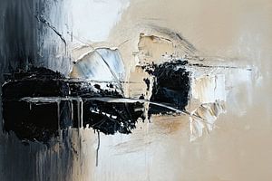 Contraste | Chuchotement de beige Parmi le noir