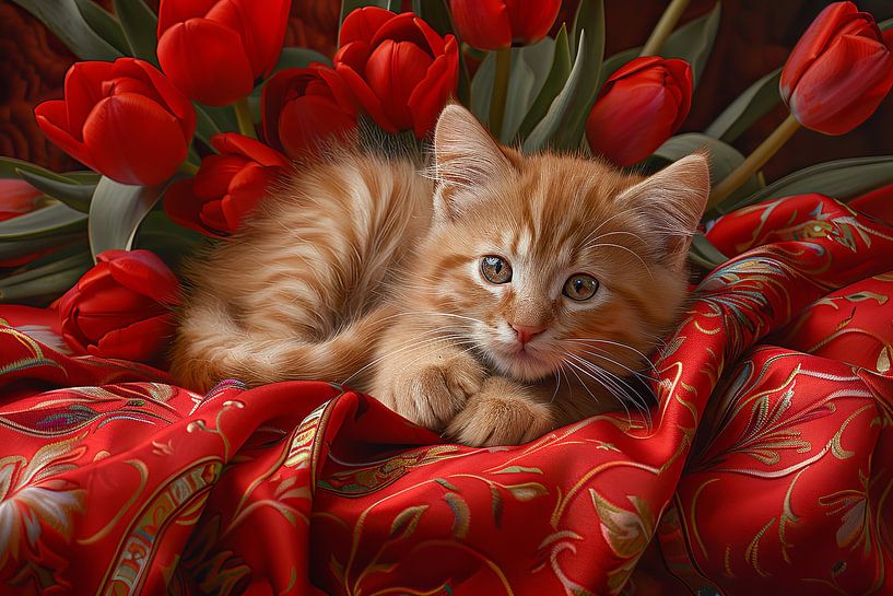 cats in and around the house by Egon Zitter