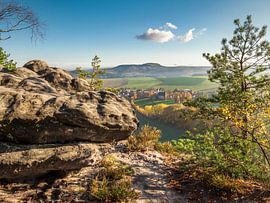 Papststein, Suisse saxonne - Zschirnsteine et Papstdorf