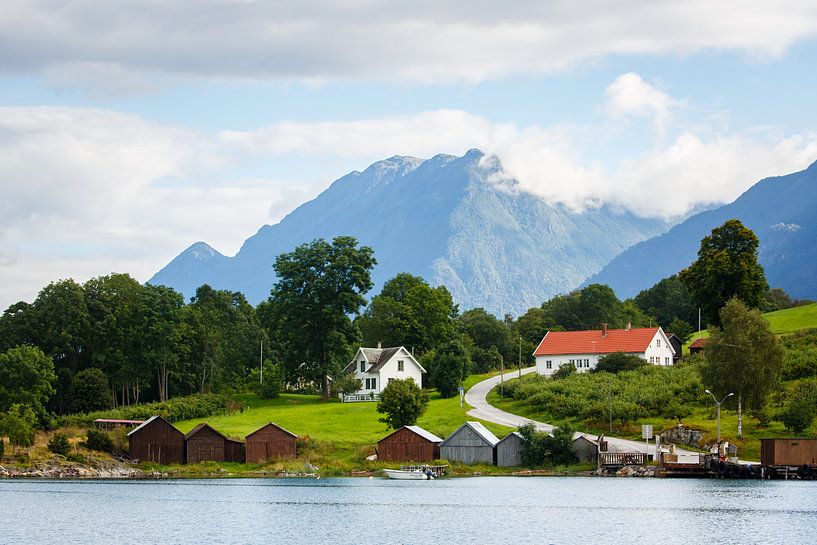 Landschap Noorwegen van Pim Leijen
