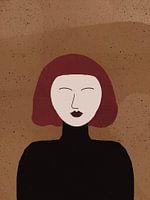 woman with red hair