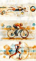Dynamiek van de Triathlon: Zwemmen, Fietsen, Hardlopen