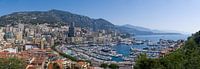 Panorama des Fürstentums Monaco