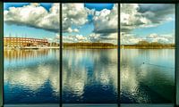 Het Weerwater in Almere van Don Fonzarelli thumbnail