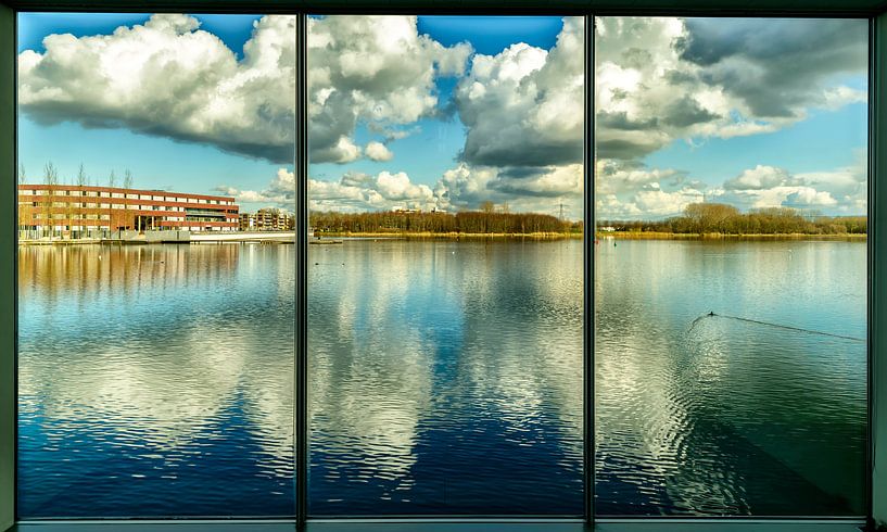 Het Weerwater in Almere van Don Fonzarelli