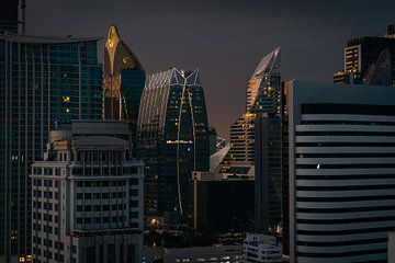 Stadtzentrum Sukhumvit Bangkok von Jelle Dobma