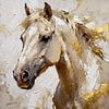 Gilded Mane - Wild Mustang 1 sur Johannas Art Creations