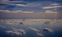 wolken boven de noordzee van Jan Klomp thumbnail