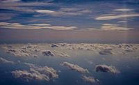 clouds above the northsea