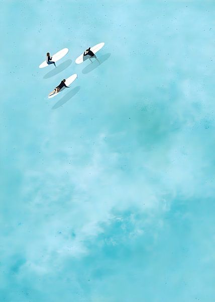 Lässig surfen von Gapran Art