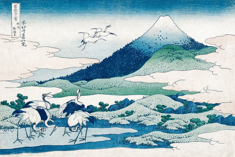 Vintage Japanese Art by Hello Pompoyo