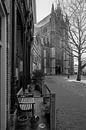 Hooglandse kerkgracht in Leiden van Peter Bartelings thumbnail