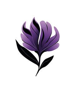 Abstract lavender