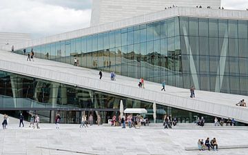 Oslo Opera 2 van NEWPICSONMYWALL by Andreas Bethge