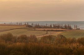 Zonsopkomst boven de Eyser Heuvelrug by John Kreukniet