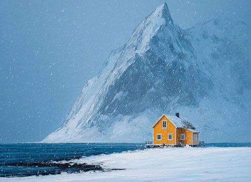 Lofoten – Yellow cottage